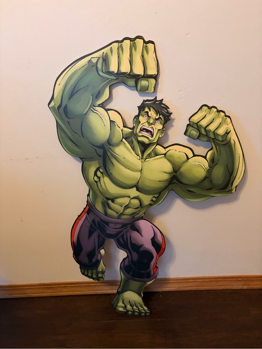 Green Hulk Wall Décor Cutout - Unbranded